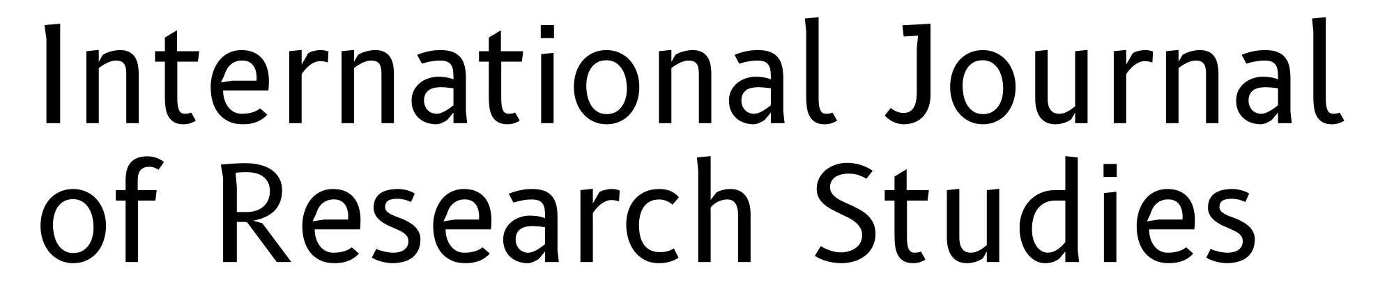 International Journal of Research Studies